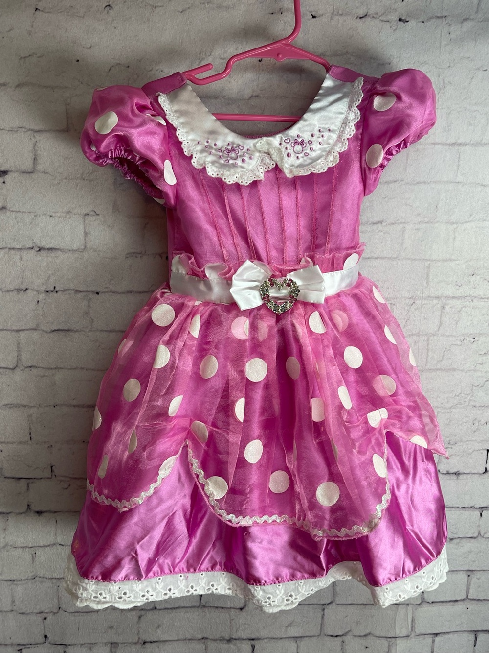 Disney store size 2 Minnie Mouse dress up dress costume
